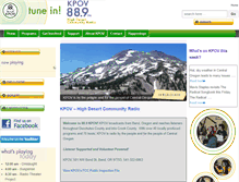 Tablet Screenshot of kpov.org